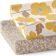 Sorrel + Fern Poppy Fields Changing Pad Cover