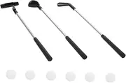 Kisangel 1 Set Mini Golf Clubs Set for Indoor Desktop Golf to Enhance and Creativity Includes Mini Balls for Imaginative Play
