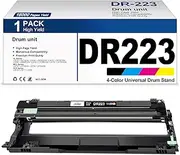 1-Pack DR223CL DR-223CL Drum Unit Universal Black Cyan Magenta Yellow Replacement for Brother DR223CL DR223 Work with Brother HL-L3270CDW Toner MFC-L3770CDW DCP-L3510CDW (1-Pack, Universal BK/C/M/Y)