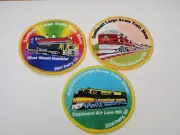 SOUTH EAST Large Scale Train Show Patches 2006, 2007,2008 PERRY GA MODEL TRAINS