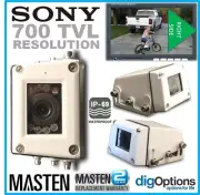 Reversing Monitor Camera Right Blind Spot White LED 700 TVL For Caravans Trucks