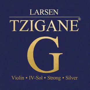 【筌曜樂器】丹麥 LARSEN Tzigane 深藍 小提琴 套弦組 小提琴弦 整組一套4條弦 (保證正品公司貨)
