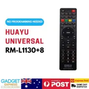 HUAYU Universal LCD/LED TV Replacement Infrared Remote Control RM-L1130+8