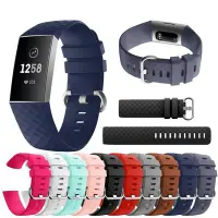 在飛比找Yahoo!奇摩拍賣優惠-全館免運 Fitbit Charge 3 智慧手環錶帶 運動