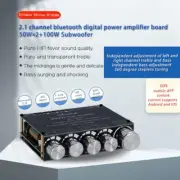 Bluetooth Power Audio Stereo Subwoofer Amplifier Board Bass Note Tuning AMP New