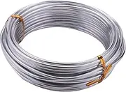 3mm Aluminium Wire 10M Craft Silver Wire for Jewellery Making Clay Modelling Bonsai and Model