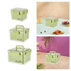 Fruit Container for Fridge Keep Fresh with Lid Leakproof Storage Bin for Fresh