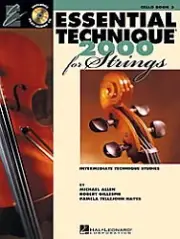 Hal Leonard 00868076 Essential Tech. 2000 for Strings - Book 3 - Cello