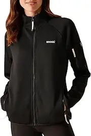 [REGATTA] Womens/Ladies Ravenhill Full Zip Fleece Top (UK Size: 10 UK) (Black/Light Vanilla)