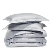 Hudson Park Collection 680-Thread Count Cotton Sateen Duvet Cover Set, King - Exclusive