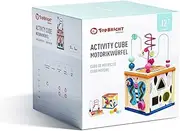 Topbright 1210932022de0001 Activity Cube Activity Cube Educational Activity Cube 5 in 1 Montessori Games 1 Year Hand-Eye Coordination