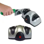 Professional Electric Two Stage Knife & Scissor Sharpener Grind Sharpen Hone Thi
