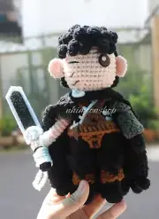 Guts Beserk Chibi Plushie Amigurumi Stuffed Toy Doll
