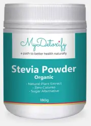 ^ MyDetoxify Organic Stevia Powder 180g