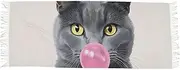 [XYMZR] Women’s Scarf Funny Cat Bubble Soft Warm Long Scarves Shawl Wrap for Winter Autumn Spring Travel Office Home, Multi-colored