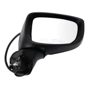 Passenger Side View Mirror With Blind Spot Alert Fits 14-16 MAZDA 3 3680303
