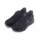 SKECHERS GO WALK ARCH FIT 綁帶順穿鞋 全黑 216258BBK 男鞋