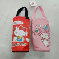 在飛比找蝦皮購物優惠-正版 三麗鷗 凱蒂貓 美樂蒂 水壺袋 Hello Kitty