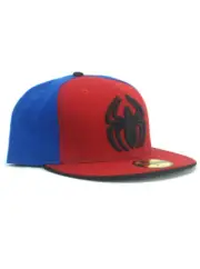 New Era Spider-Man 59fifty Custom Fitted Hat Size 7 1/2 Marvel Comics Red NWT