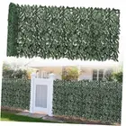 Pack Artificial Ivy Privacy Fence Screen 39"x156" 1 Dark Green Laurel Leaves