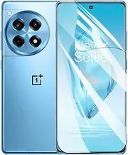 TMahhbid 2pcs Hydrogel Film Screen Protector for OnePlus 12R (6.78 inch), Soft TPU [Clear HD] Protective Screen Protector Film (Not Tempered Glass)