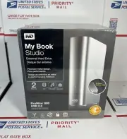NEW - WD My Book Studio 2TB USB 2.0 FireWire 800 Desktop External Hard Drive