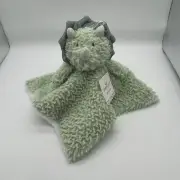 DreamGro Dream Gro Plush DINOSAUR Buddy Blankie Security Blanket Lovey Baby Toy