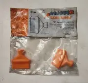 Pack of (2) 1/4" Swivel 60 Nozzles Loc-Line® USA Original Modular System 0.060