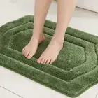 COSY HOMEER Extra Thick Bath Rugs for Bathroom AntiSlip Bath Linen Sets Mats So