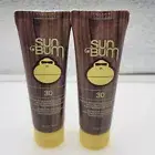 Lot x2 Sun Bum Broad Spectrum SPF30 Sunscreen Lotion 1 Oz Travel Size EXP 6/2026