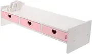 BELLIFFY 1Pc Computer Monitor Riser Stand Board Height Monitor Rack for Improved Desktop Organization Safe Durable Design