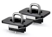 1pair Raised Truck Bed Retractable Tie Down Anchors Point Loop Hooks Fit Classic
