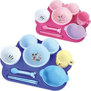 日貨 米妮 杯 碗 餐具組 湯匙 筷子 杯子 碗筷 餐具 組合 幼兒 兒童 美妮 迪士尼 正版 J00030529