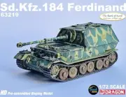 Dragon 1/72 German Ferdinand Anti-tank Jagdpanzer Kursk 1943 Model 63219