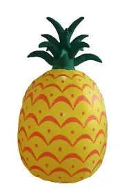 6 Foot Tall Lighted Summer Inflatable Yellow Pineapple Air Blown Yard Decoration