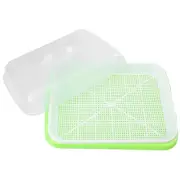 Trays with Lids Container Bean Sprouts Germination Plate