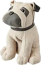 Paoletti Riva Pug Dog Door Stop - Heavywight Sand Filling - 100% Polyester - 23 x 15 x 24 cm (9" x 6" x 9") - Designed in The UK
