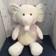 Kelly Toy 20" Cuddle Pink Elephant w/ Rattle Baby Plush Kelly Baby Large Stuffed