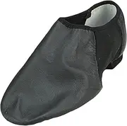 Bloch Dance Damen Neo-Flex Leder und Neopren Slip On Split Sole Jazz Schuh