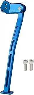 Motorcycle Side Stand Kickstand Aluminum Compatible with Yamaha YZ450F YZ250F YZ 250F 450F 2014-2022 Black Blue Parking Side Stand(Blue)