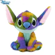 Cartoon 35cm Kawaii Dark Green Stitch Plush Toys Interstellar Child Pillow A
