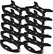 10Pcs Cord Organizer Wrap Multipurpose Extension Cord Storage for Home Office and Garage Sturdy Line Winder Tangle Cable Management System