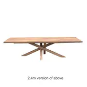 [Florabelle Living] Chatham Dining Table - 2.4 Metre