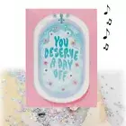 Prank Joker Mother's Day Greeting Card with Glitter & Sound Funny Gift For Mum ~