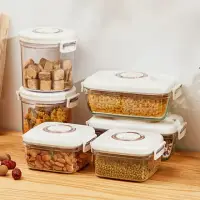 在飛比找momo購物網優惠-【JOEKI】食物真空保鮮盒-AS塑膠材質1400ML-CC