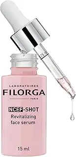 Filorga NCEF-Shot Anti-Aging Serum, Concentrated Wrinkle Reducing Treatment for Radiant & Firm Skin in 10 Days, 0.5 fl. Oz.