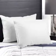2x Giselle Goose Feather Down Pillow