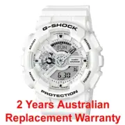 CASIO G-SHOCK MEN WATCH GA-110MW-7A MARINE WHITE 2 YEARS WARRANTY GA110MW-7A