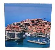 Dubrovnik Croatia Ceramic Tile Trivet Coaster Travel Souvenir 4" x 4"