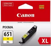 GENUINE Canon CLI-651XLY 651XL YELLOW Printer Ink Cartridge